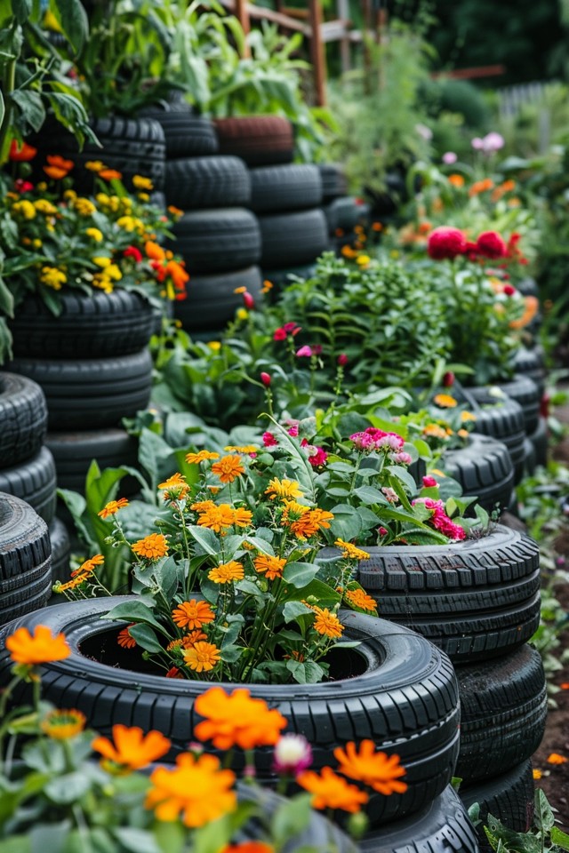 Benefits of Tire Gardening
