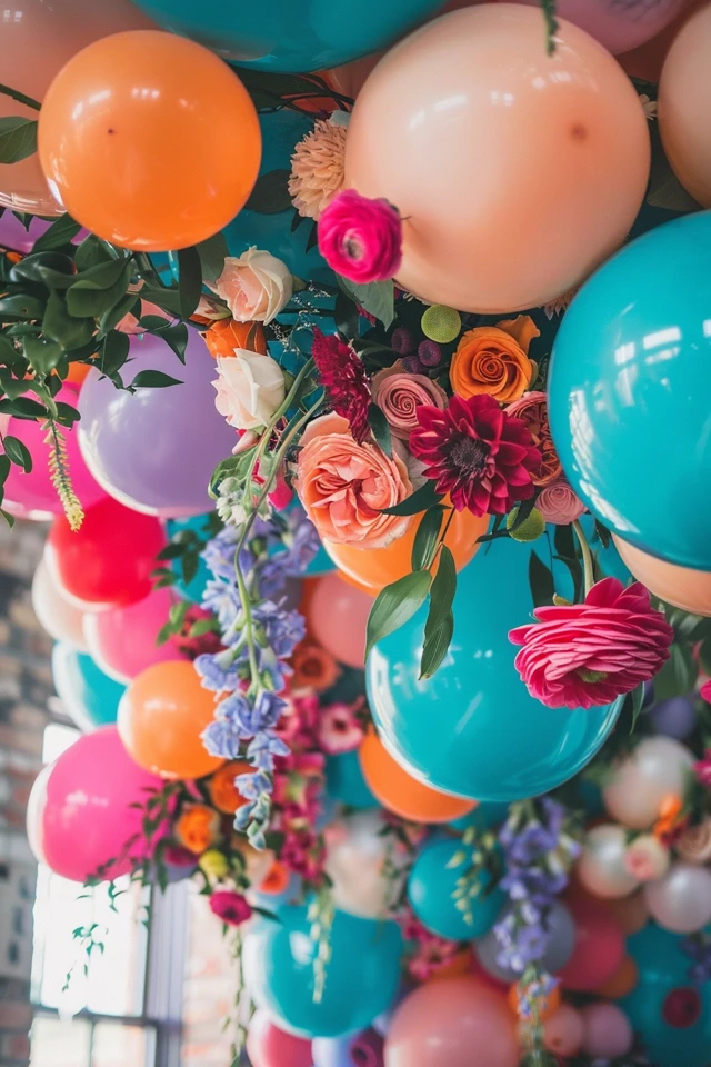 Themed Grad Party Balloons for a Fun Atmosphere