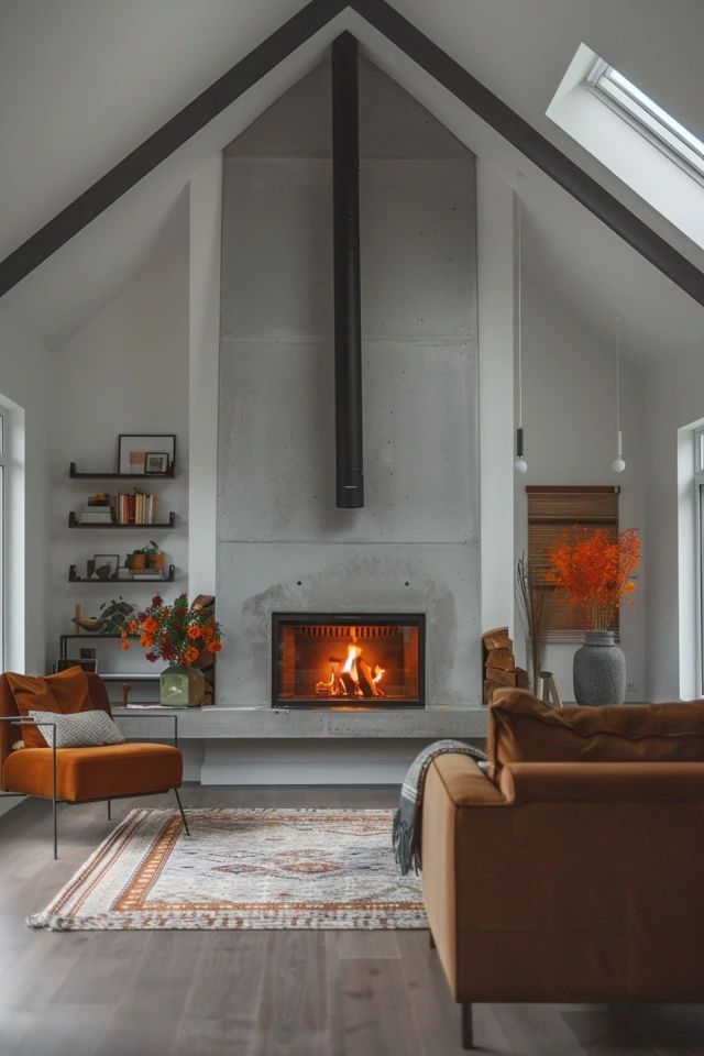 Transform Your Space with a Vaulted Ceiling Fireplace