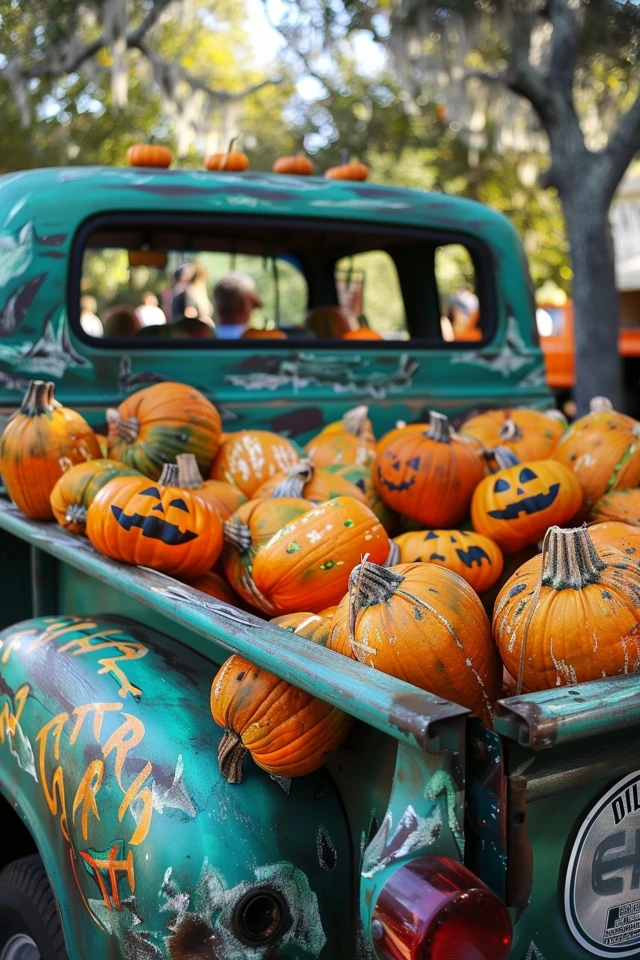Creative Trunk or Treat Themes for Pickup Trucks