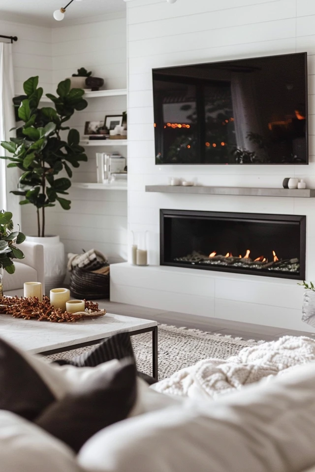DIY Fireplace Makeover
