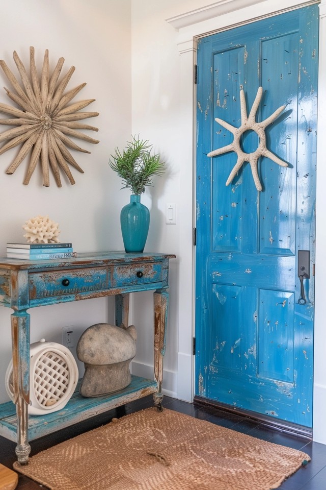 Create a Coastal Entryway: Nautical Decor Tips