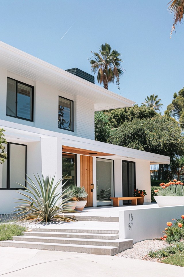 Chic Black and White House Exterior Ideas
