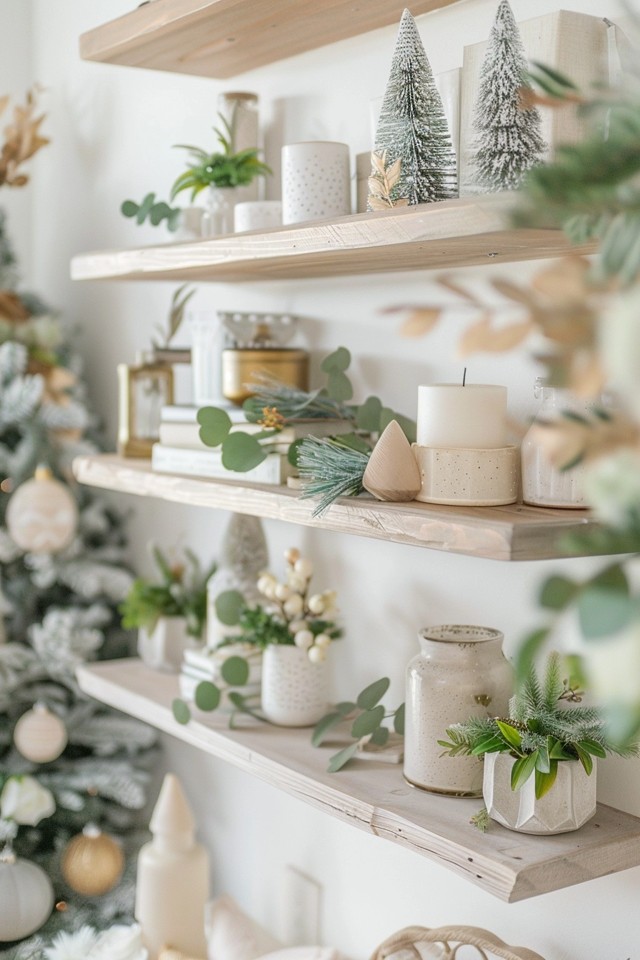 Festive Christmas Shelf Decorating Ideas to Try