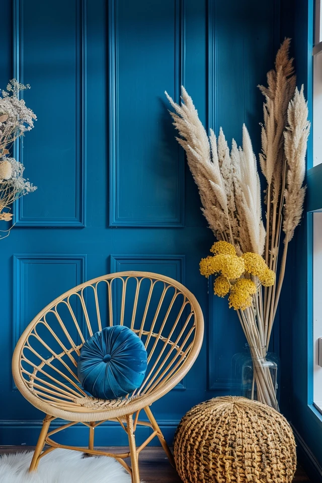 Blue and Gold Room Ideas for Elegant Interiors