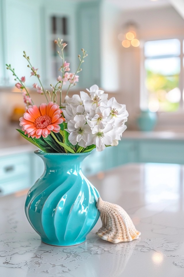 Bright and Airy Coastal Kitchens for Small Spaces