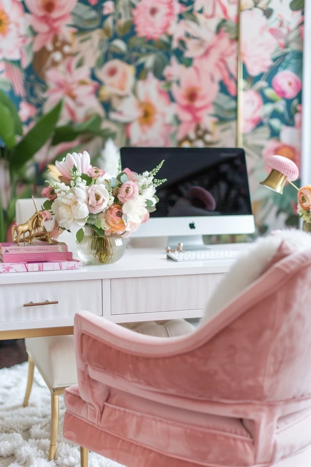 Chic Glam Home Office Ideas to Inspire Your Space