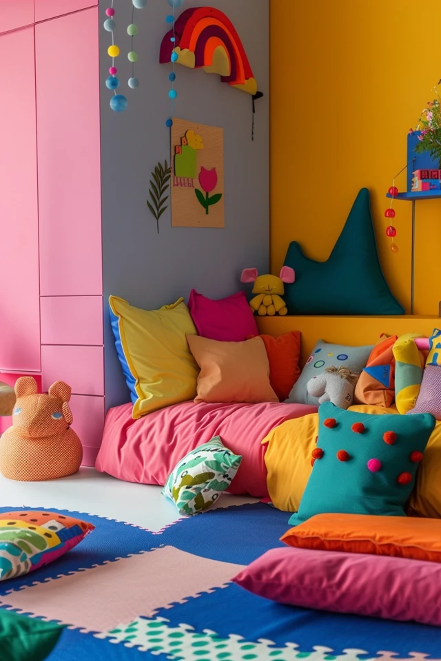 Oversized Floor Pillows and Bean Bag Chairs