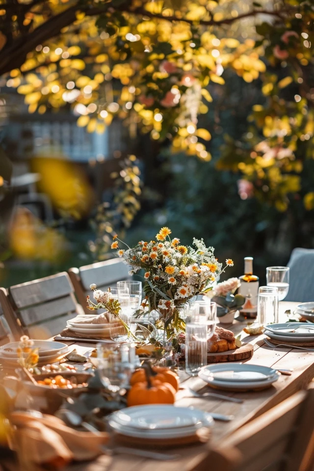 Easy DIY Ideas for Thanksgiving-Themed Outdoor Decor