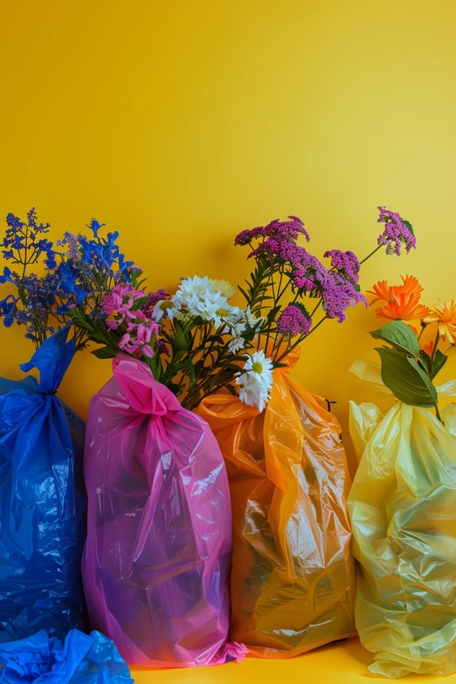 Over-the-Door Organizers for Trash Bag Storage