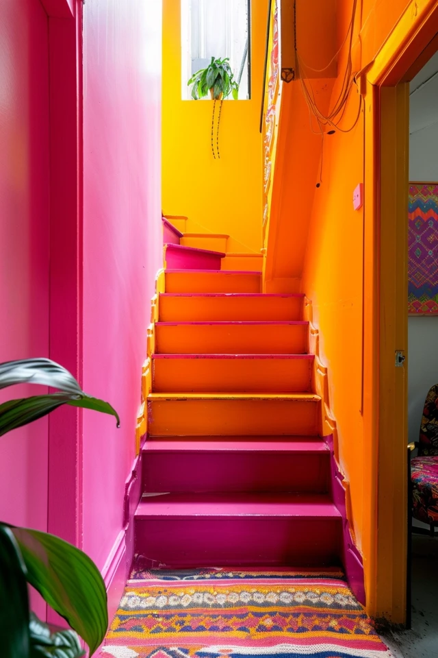 Narrow Enclosed Staircase Decorating Ideas Unveiled
