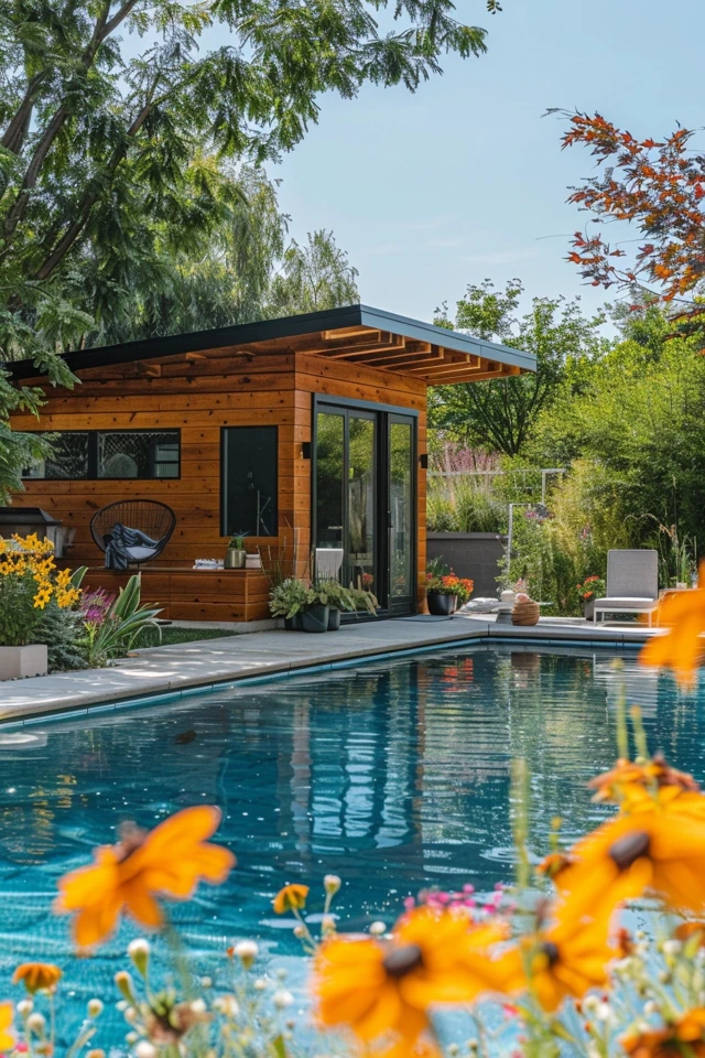 Shed Pool House Design and Decor Inspiration