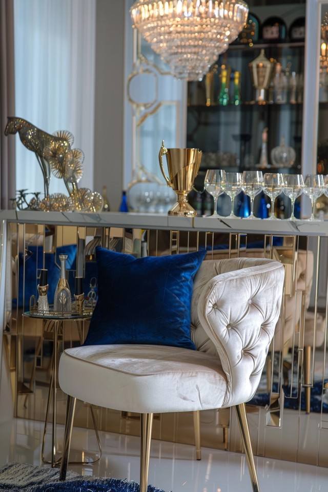 Incorporating Metallic Accents in Different Rooms
