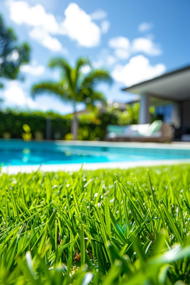 Grass Around Pool Ideas: Lush Oasis Landscaping
