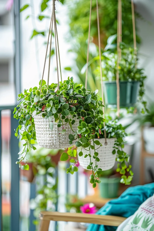 Hanging Plants for Shaded and Semi-Shaded Balconies