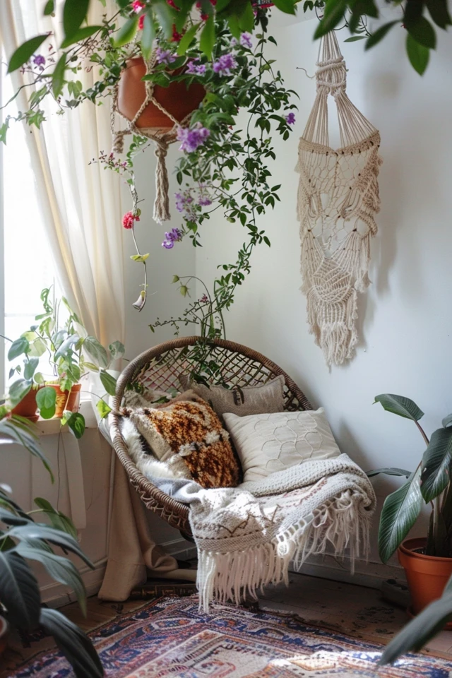 Bohemian Office Decor: Productive Spaces