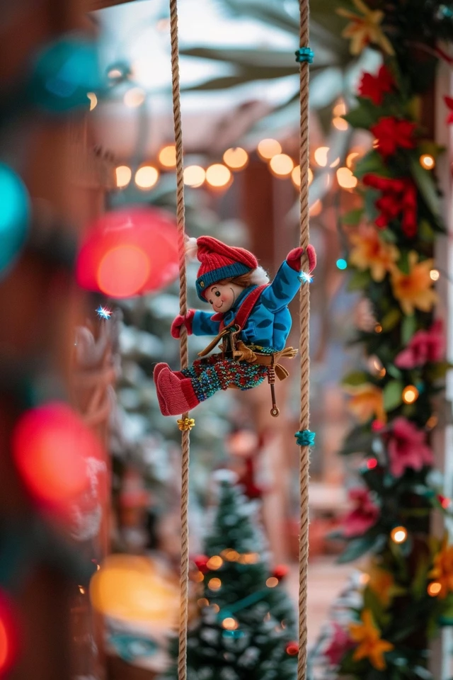 Creative Elf on the Shelf Zipline Ideas to Try
