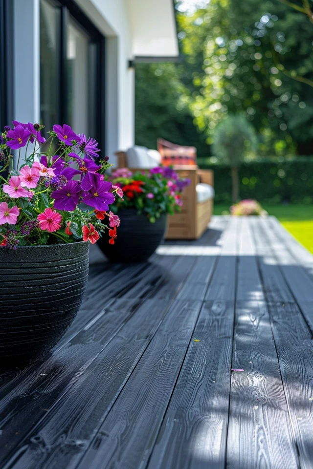 Black Decking Ideas | Elegant Outdoor Transformations