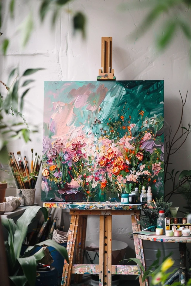 Boho Painting Ideas for a Chic Creative Space