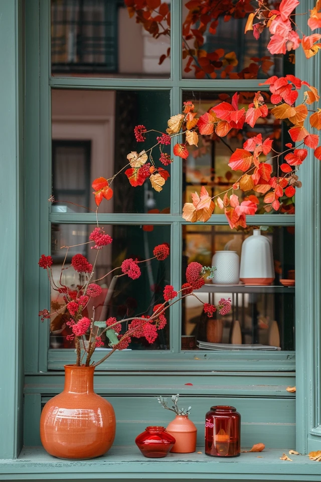 Creative Fall Window Painting Ideas
