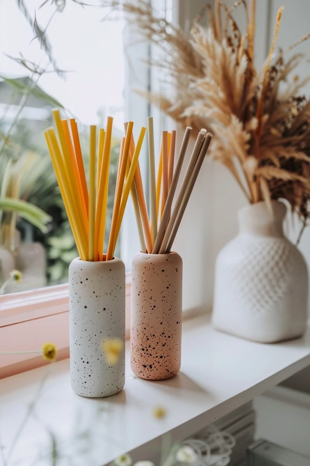 Creative Straw Holder Ideas for Tidy Spaces