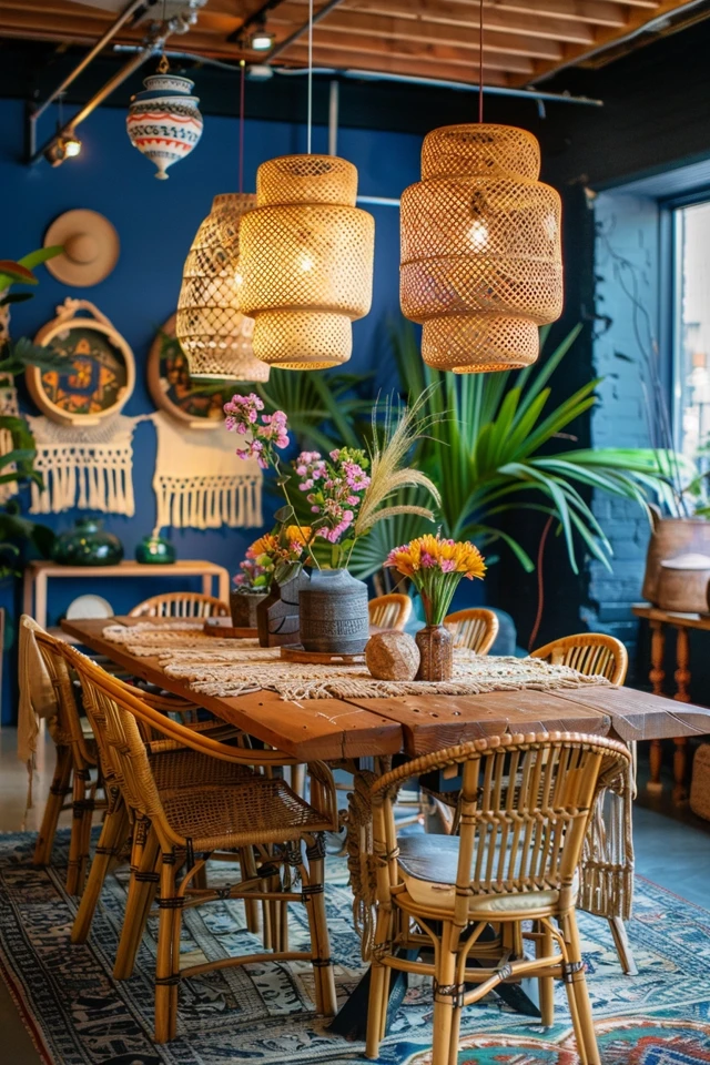 Elements of Bohemian Dining Room Decor