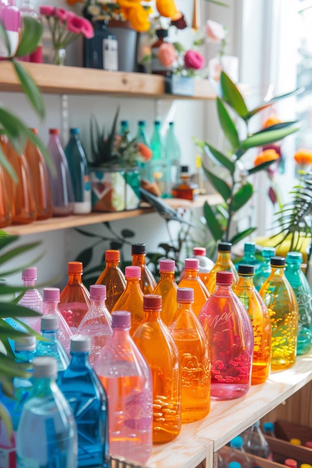 Over the Door Shoe Organizer: A Simple Water Bottle Organization Hack