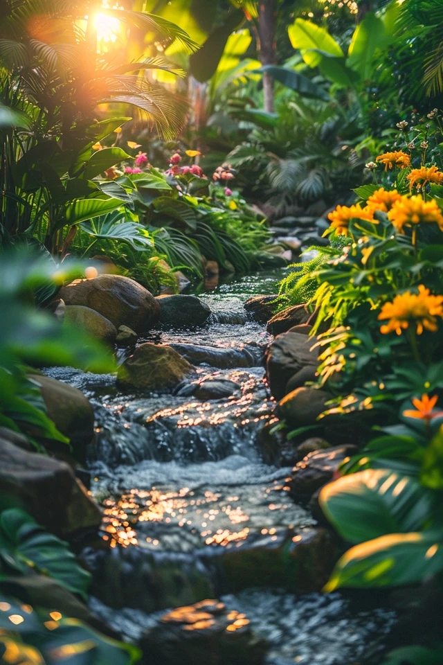 Create Your Dreamy Landscaping Creek Oasis
