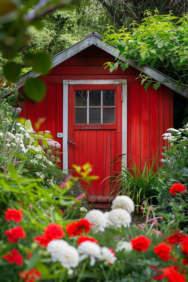 Garden Shed Landscaping Ideas for Your Backyard