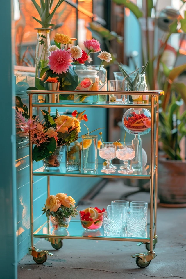 The Versatility of Modern Bar Carts