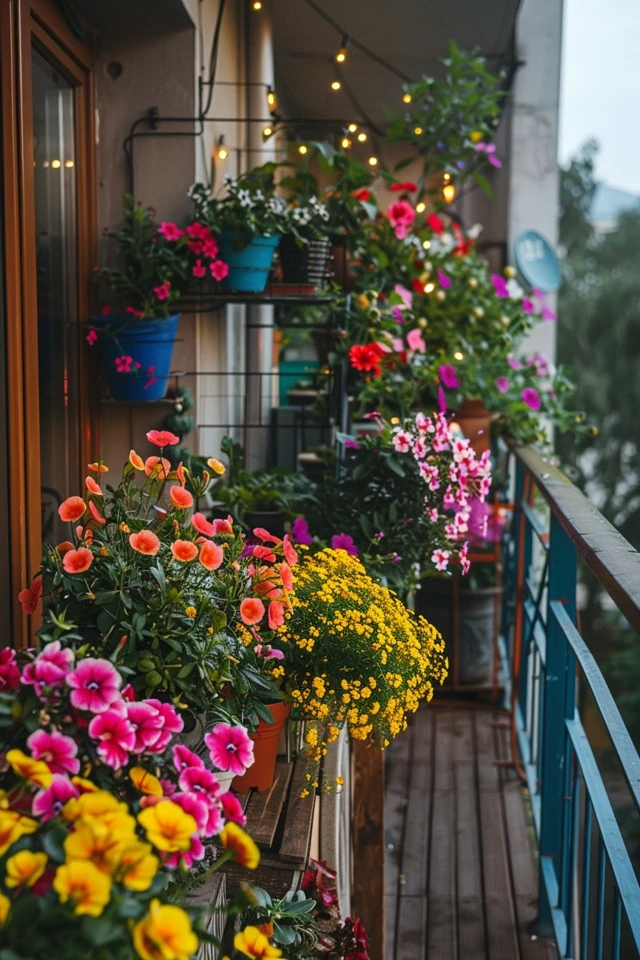 Decor Ideas for a Spring Balcony