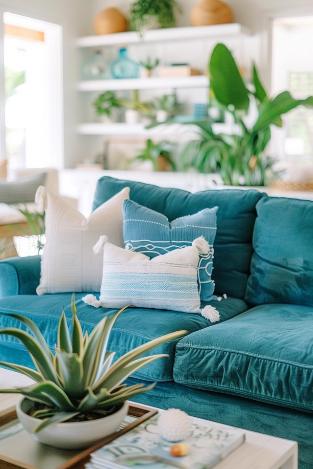 Modern Coastal Living Room: Fresh Decor Ideas