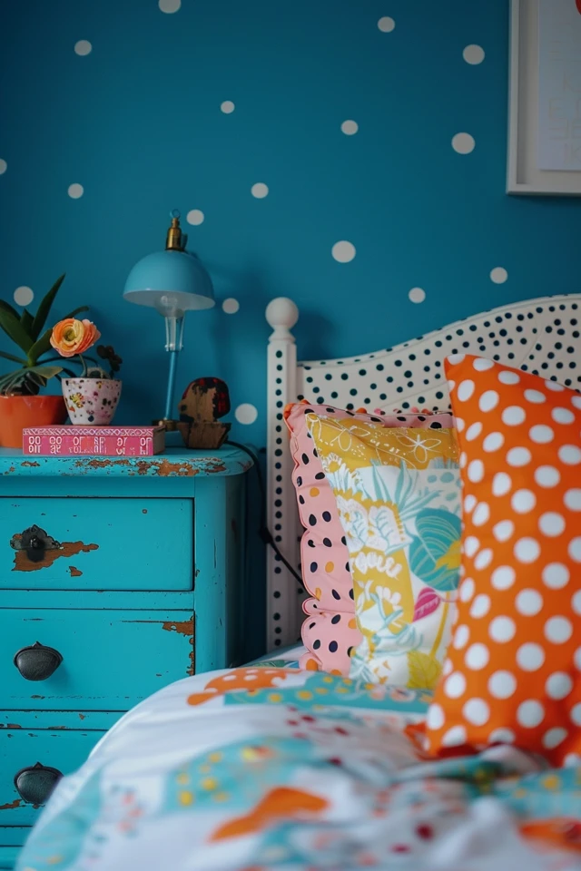 DIY Polka Dot Wall Stencils for a Personalized Touch