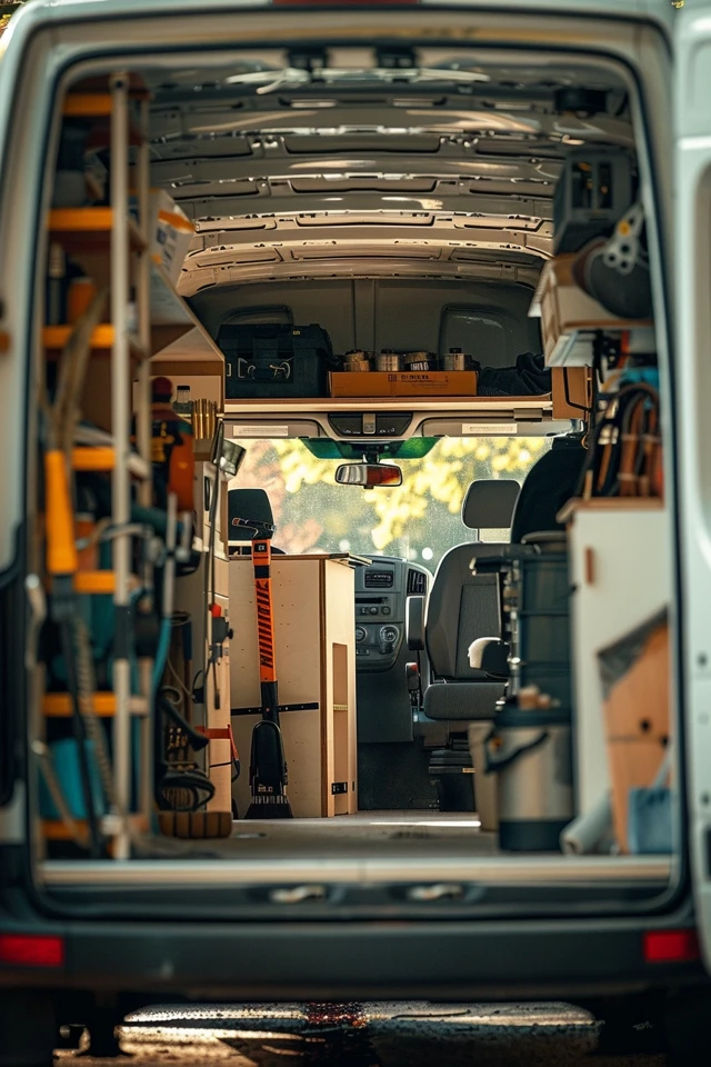 Maximize Space with Plumbing Van Storage Ideas