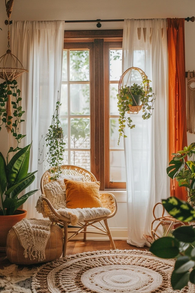 Key Elements in Boho Curtain Designs