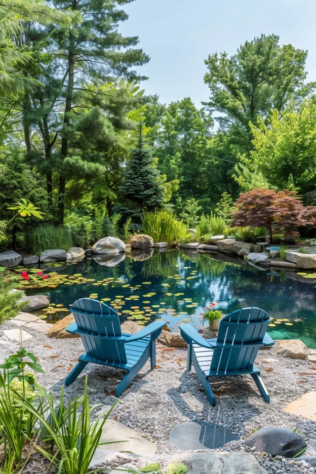 Tranquil Pond Beach Ideas for Your Backyard Oasis