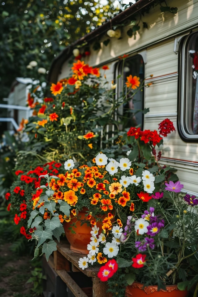 Mobile Home Flower Bed Ideas to Transform Your Space