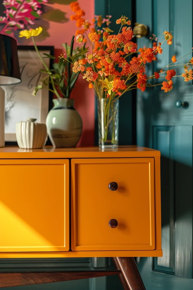 Mid-century Modern Cabinets: Storage Solutions