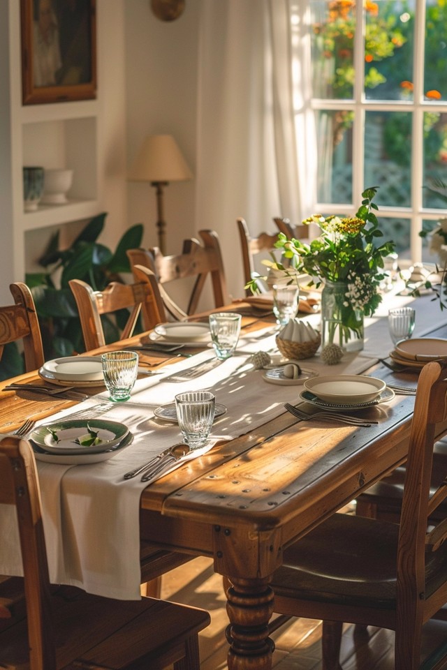 Farmhouse Dining Room: Elegant Rustic Decor