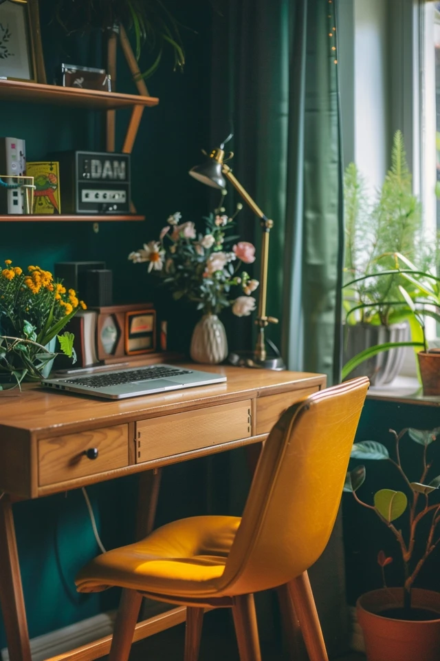 Mid-century Modern Desks: Work in Style