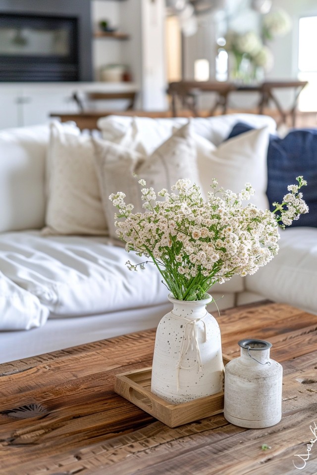 Incorporating Blue Into Farmhouse Accessories