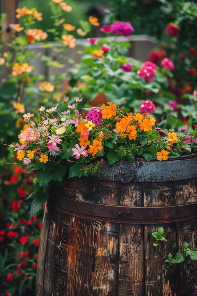 Creative Outdoor Whiskey Barrel Concepts
