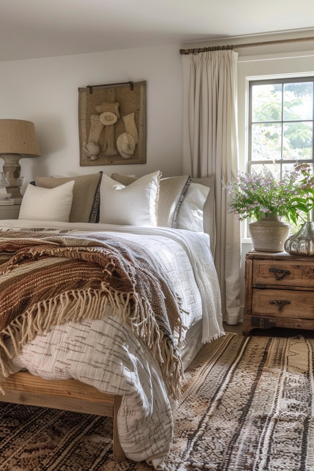 Embracing Rustic Elegance: Key Elements of a Farmhouse Bedroom