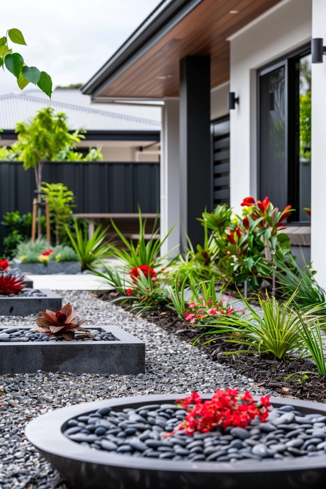 Utilize Elevated Planters and Hanging Baskets