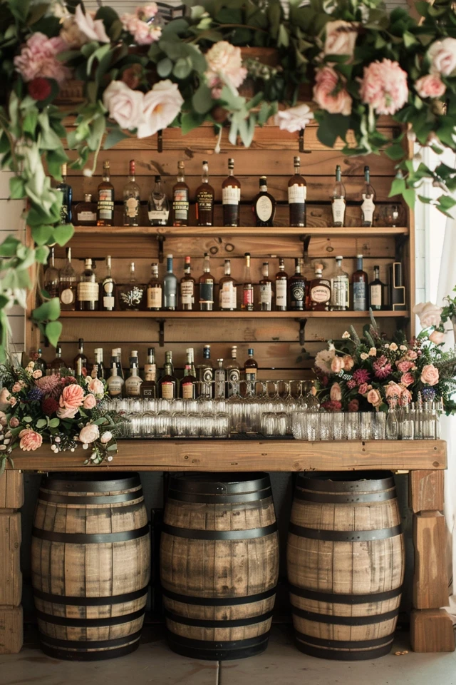 A Touch of Rustic Elegance: Stave Accent Walls
