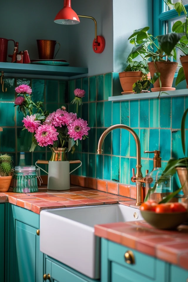 Non White Kitchen Ideas for a Vibrant Home Space