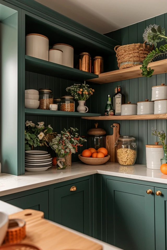 Optimize Space with Corner Pantry Shelving Ideas