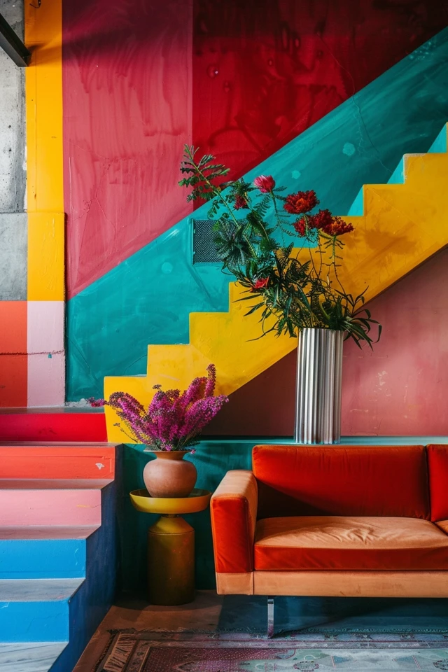 Creative Accent Wall Paint Pattern Ideas