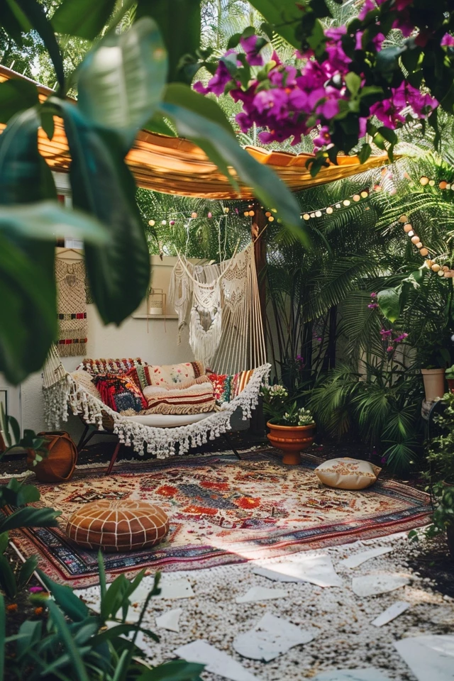 Creating a Bohemian Vibe with Outdoor Furniture and Decor