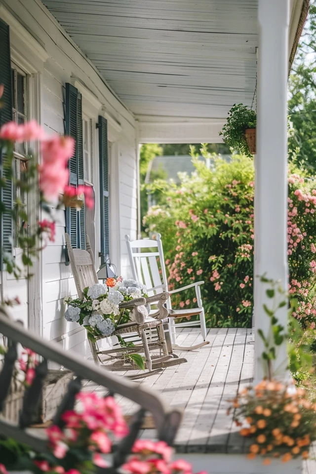 Charming Farmhouse Porch Ideas for Welcoming Homes